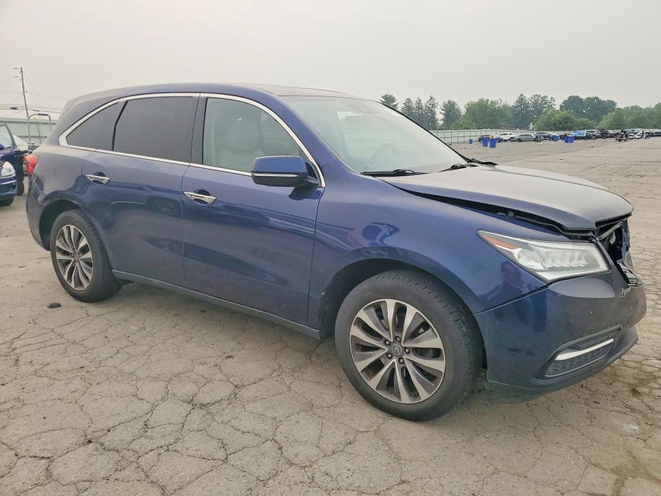 Продажа на аукционе авто 2016 Acura Mdx, vin: 5FRYD4H47GB037949, номер лота: 61396966