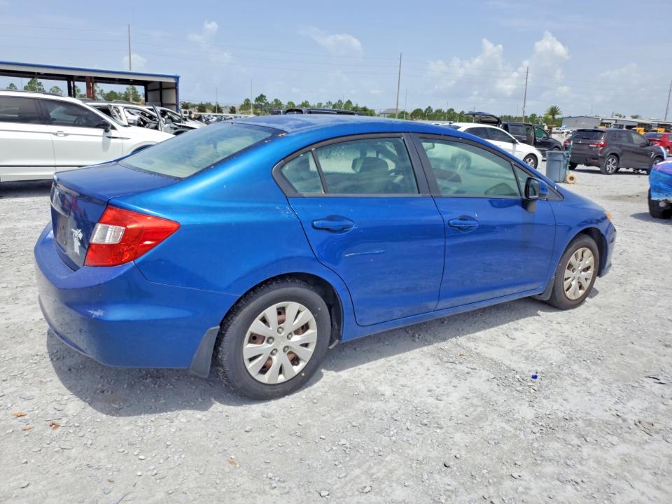 60871676 :رقم المزاد ، 19XFB2F55CE063979 vin ، 2012 Honda Civic مزاد بيع