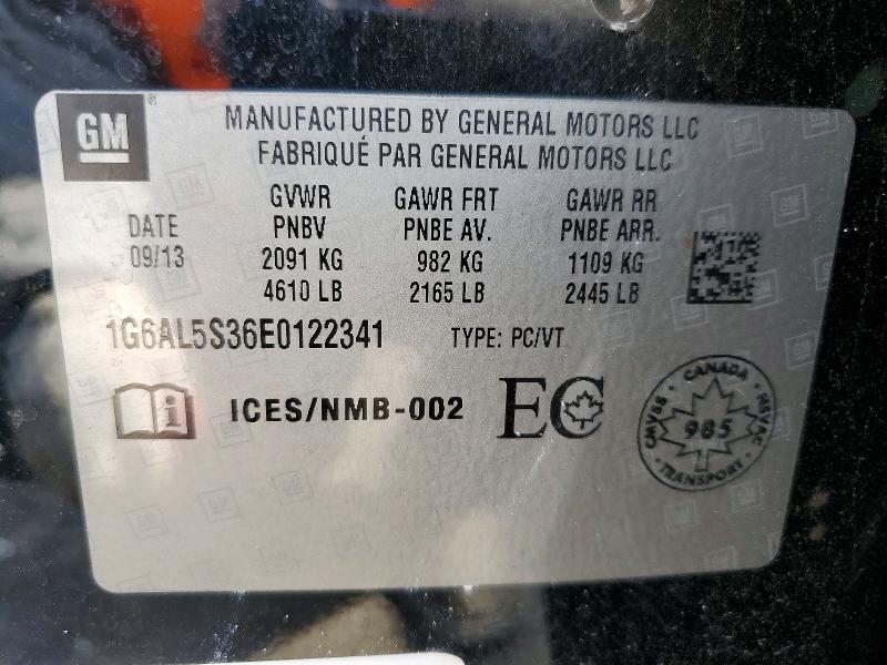 Продажа на аукционе авто 2014 Cadillac Ats, vin: 1G6AL5S36E0122341, номер лота: 62915746