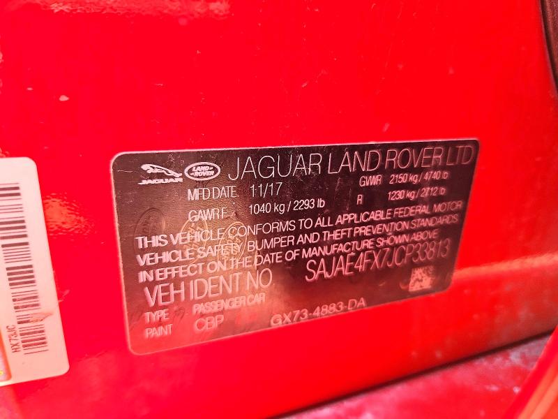 Aukcja sprzedaży 2018 Jaguar Xe, vin: SAJAE4FX7JCP33813, numer aukcji: 59672426