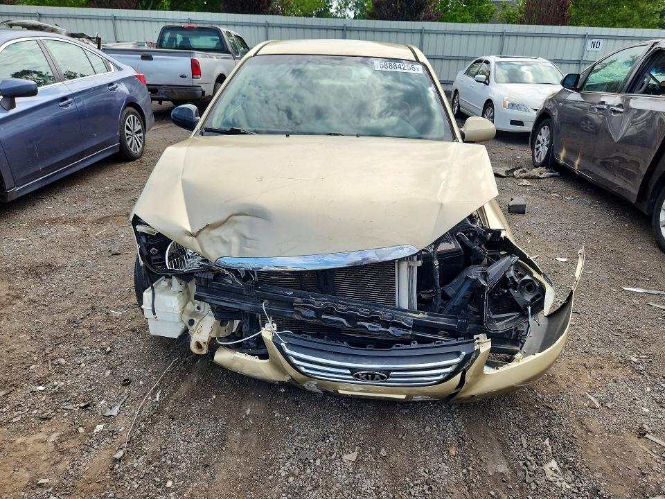Продаж на аукціоні авто 2009 Kia Spectra, vin: KNAFE221095665832, номер лоту: 58884256