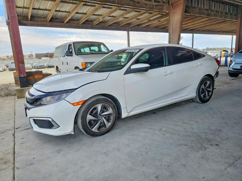 60964596 :رقم المزاد ، 19XFC2F66KE214736 vin ، 2019 Honda Civic مزاد بيع