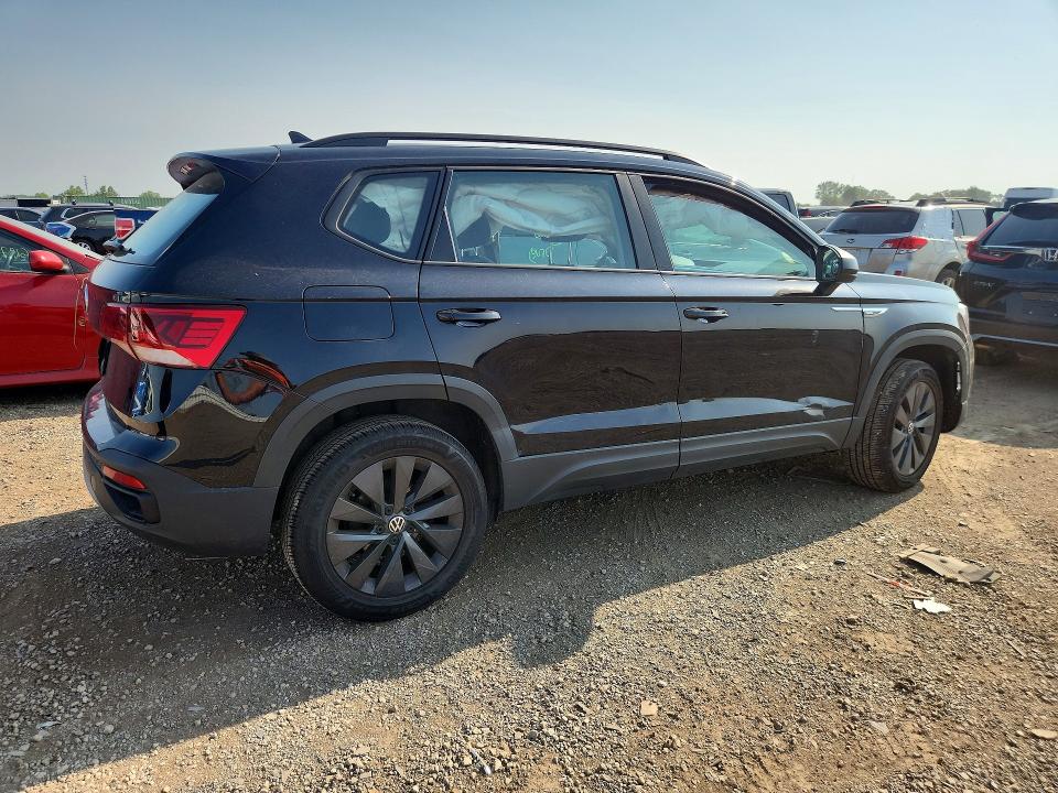 2022 Volkswagen Taos მანქანა იყიდება აუქციონზე, vin: 3VVAX7B29NM081996, აუქციონის ნომერი: 61950436