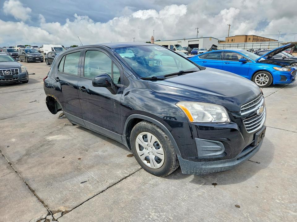 2016 Chevrolet Trax მანქანა იყიდება აუქციონზე, vin: KL7CJKSB4GB561852, აუქციონის ნომერი: 60796706