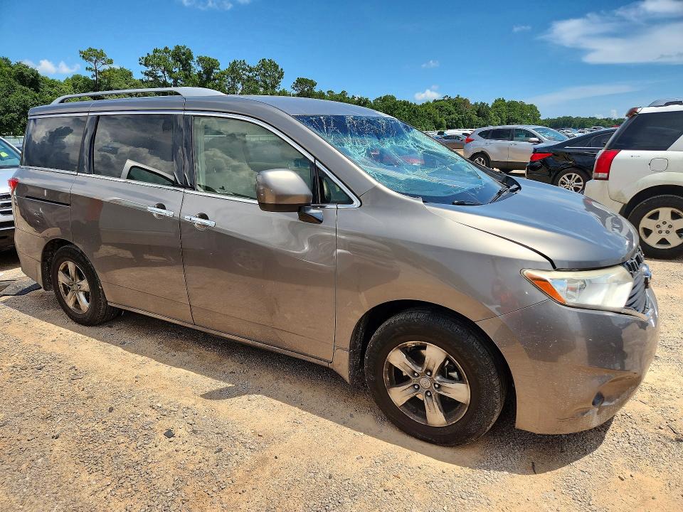 2016 Nissan Quest მანქანა იყიდება აუქციონზე, vin: JN8AE2KP5G9151437, აუქციონის ნომერი: 60462956