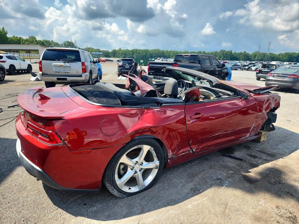 60288686 :رقم المزاد ، 2G1FF3D37F9208544 vin ، 2015 Chevrolet Camaro مزاد بيع