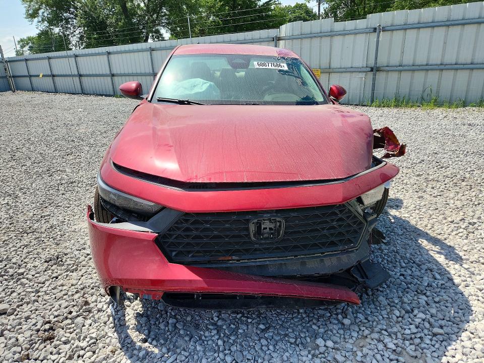 60077686 :رقم المزاد ، 1HGCY1F24SA089834 vin ، 2025 Honda Accord مزاد بيع