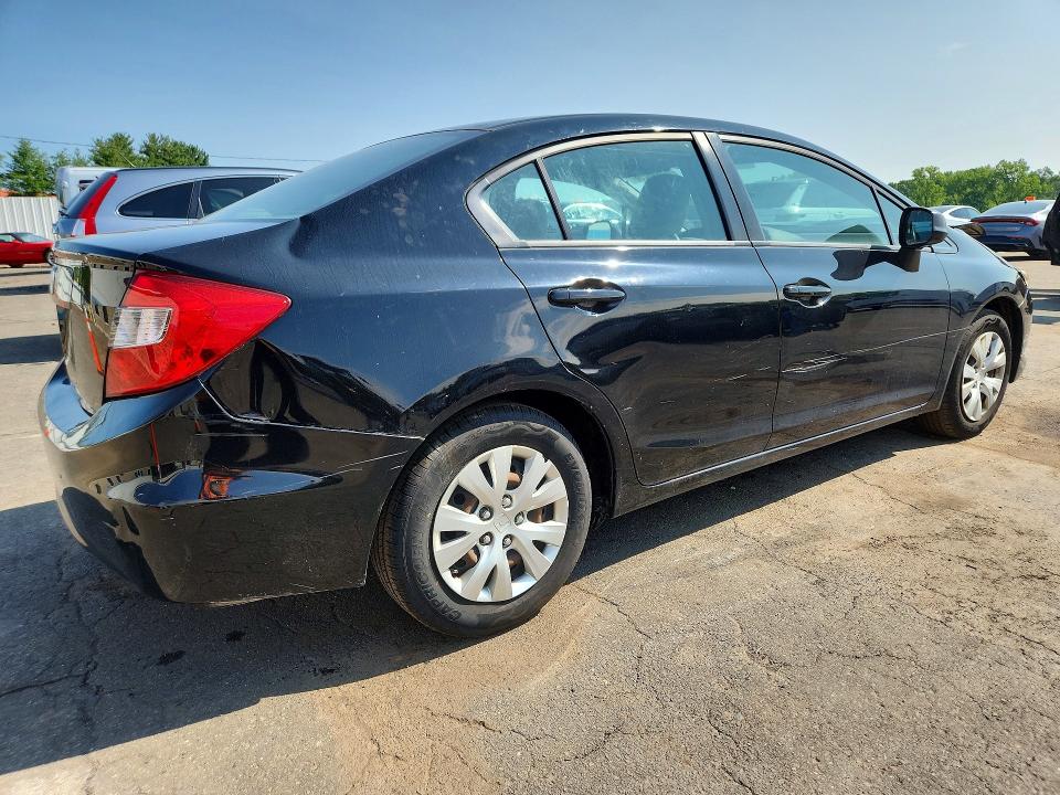 Aukcja sprzedaży 2012 Honda Civic, vin: 19XFB2F5XCE308713, numer aukcji: 62698256