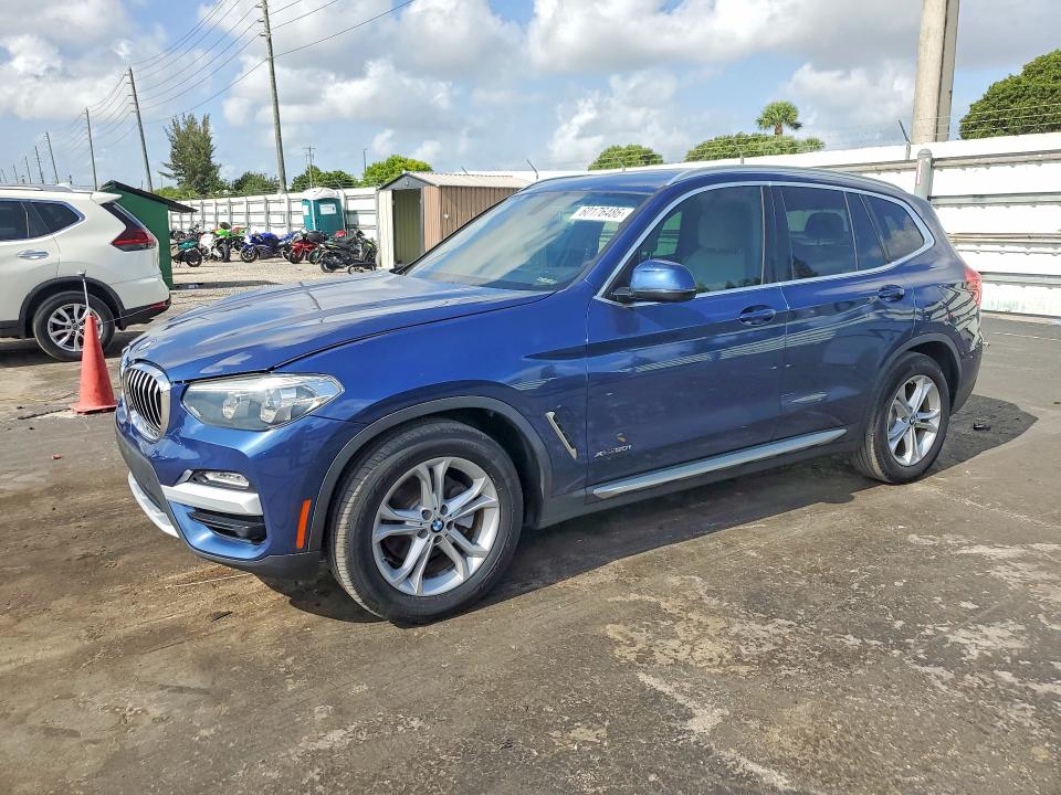 2018 Bmw X3 მანქანა იყიდება აუქციონზე, vin: 5UXTR9C5XJLD61865, აუქციონის ნომერი: 60176486