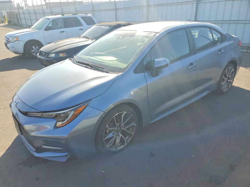 2022 Toyota Corolla მანქანა იყიდება აუქციონზე, vin: 5YFS4MCE5NP106758, აუქციონის ნომერი: 63402006