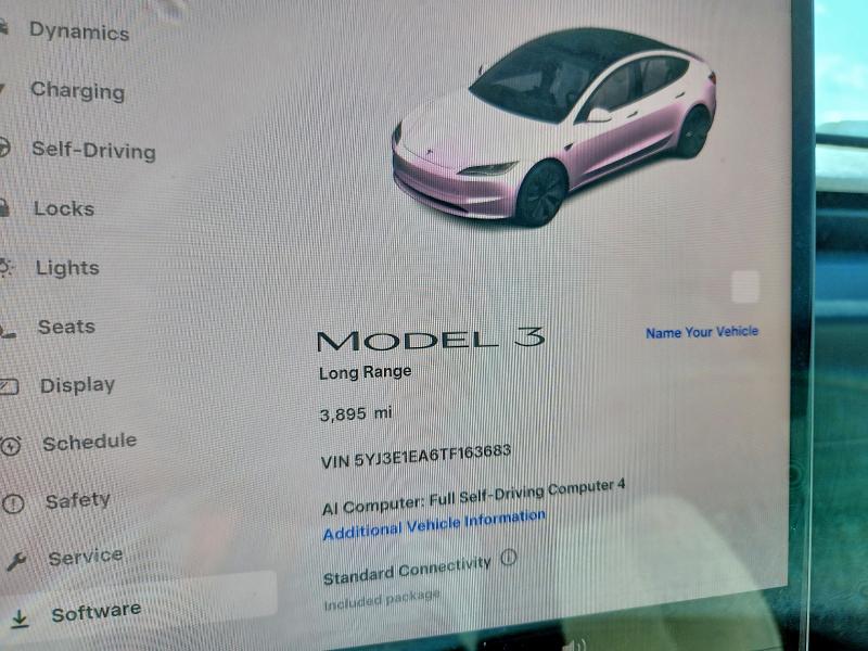 Aukcja sprzedaży 2026 Tesla Model 3, vin: 5YJ3E1EA6TF163683, numer aukcji: 59790796