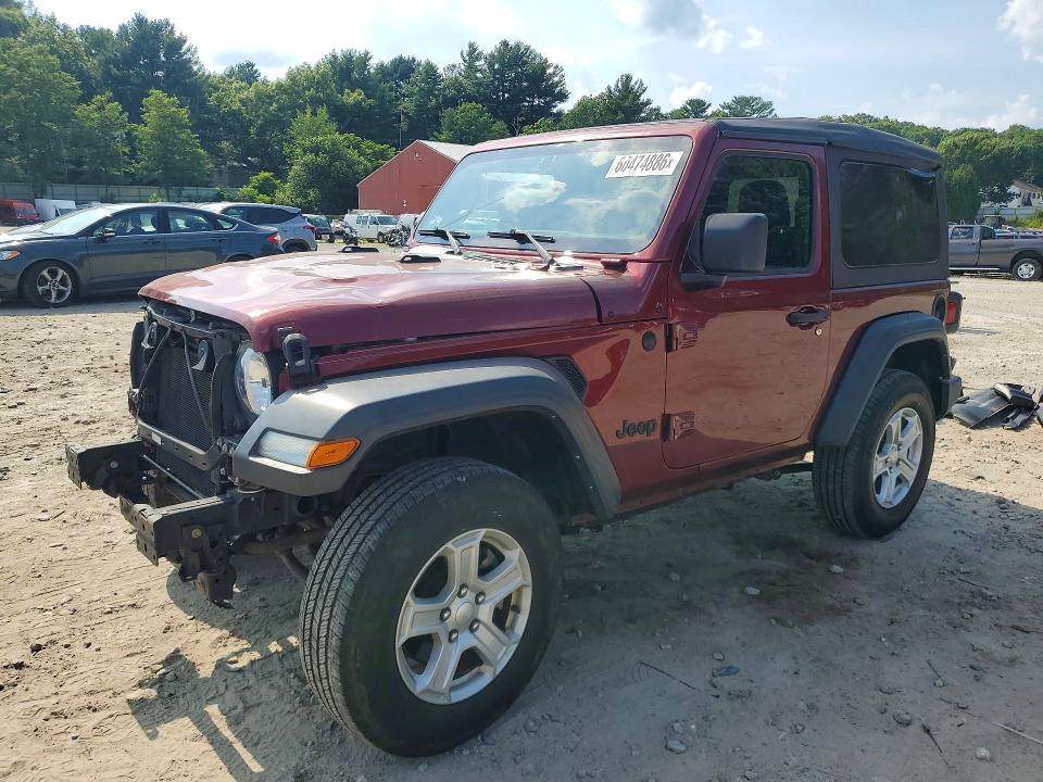Auction sale of the 2021 Jeep Wrangler, vin: 1C4GJXAN8MW769900, lot number: 60474886