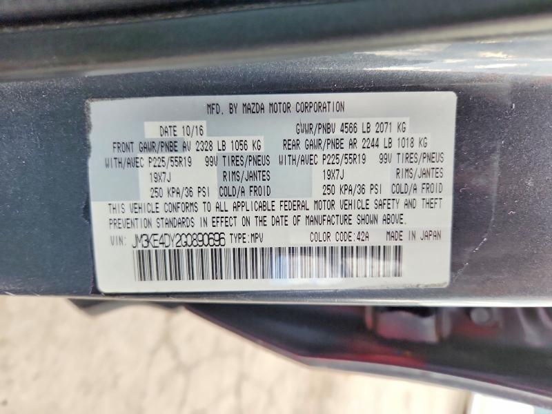 Aukcja sprzedaży 2016 Mazda Cx-5, vin: JM3KE4DY2G0890696, numer aukcji: 62904166