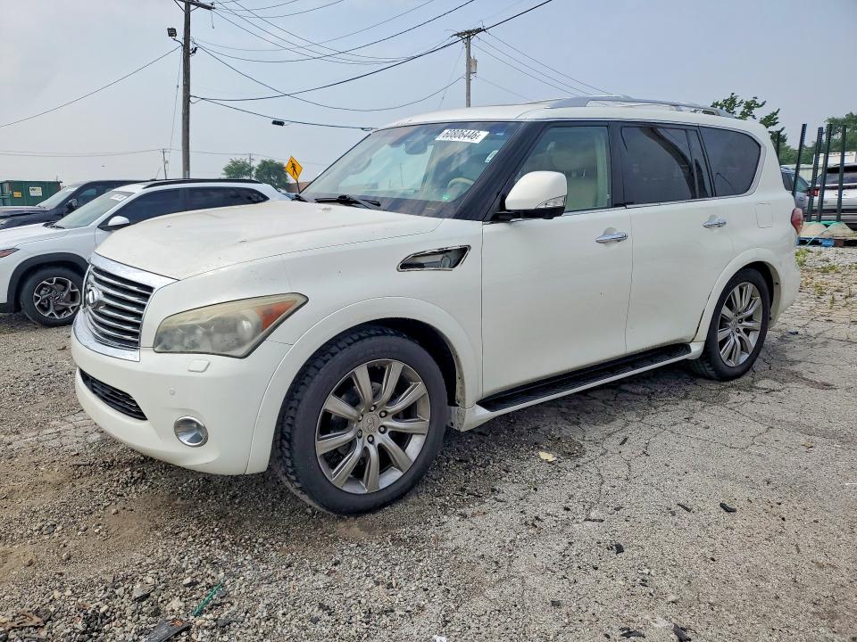 2012 Infiniti Qx56 მანქანა იყიდება აუქციონზე, vin: JN8AZ2NE6C9015827, აუქციონის ნომერი: 60806446