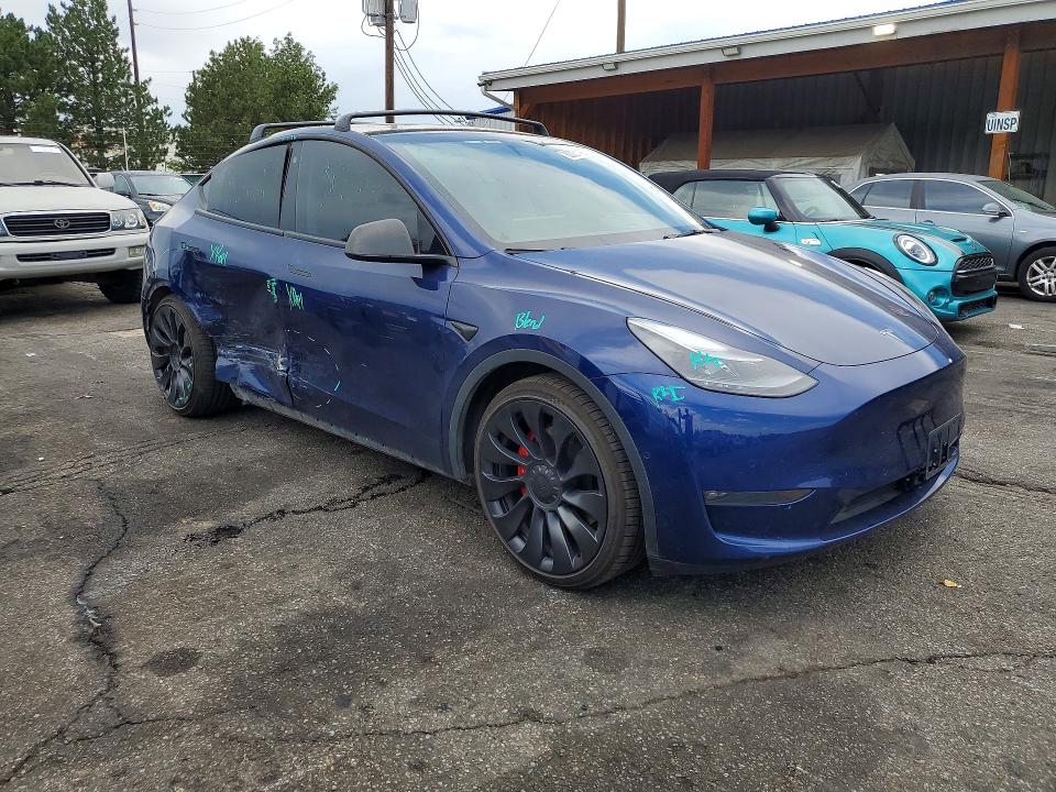 2022 Tesla Model Y მანქანა იყიდება აუქციონზე, vin: 7SAYGDEF5NF463671, აუქციონის ნომერი: 62231456