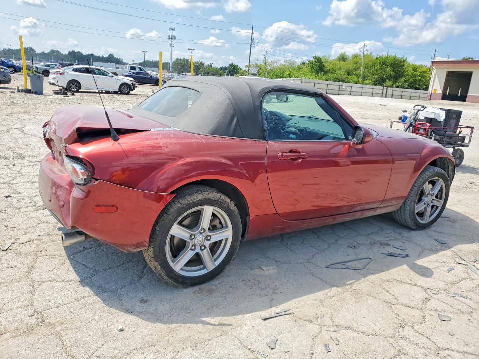 2008 Mazda Mx-5 Miata მანქანა იყიდება აუქციონზე, vin: JM1NC25F180153925, აუქციონის ნომერი: 63160386