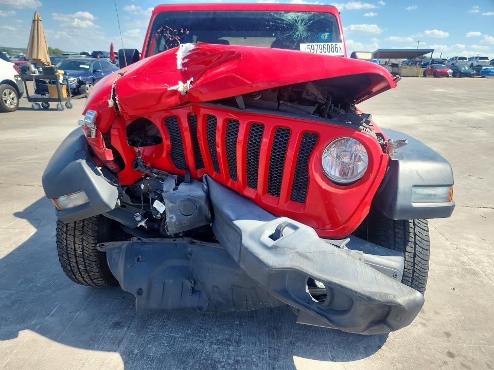 Продаж на аукціоні авто 2018 Jeep Wrangler Unlimited, vin: 1C4HJXDG4JW159618, номер лоту: 59796086