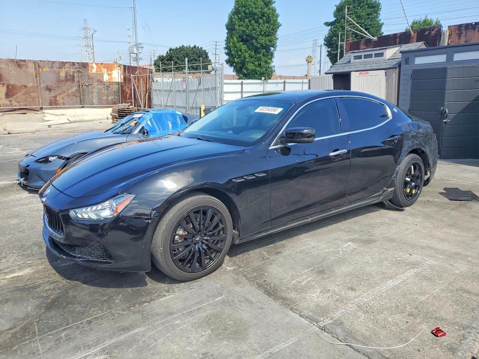 2016 Maserati Ghibli მანქანა იყიდება აუქციონზე, vin: ZAM57RSA7G1187524, აუქციონის ნომერი: 60204896
