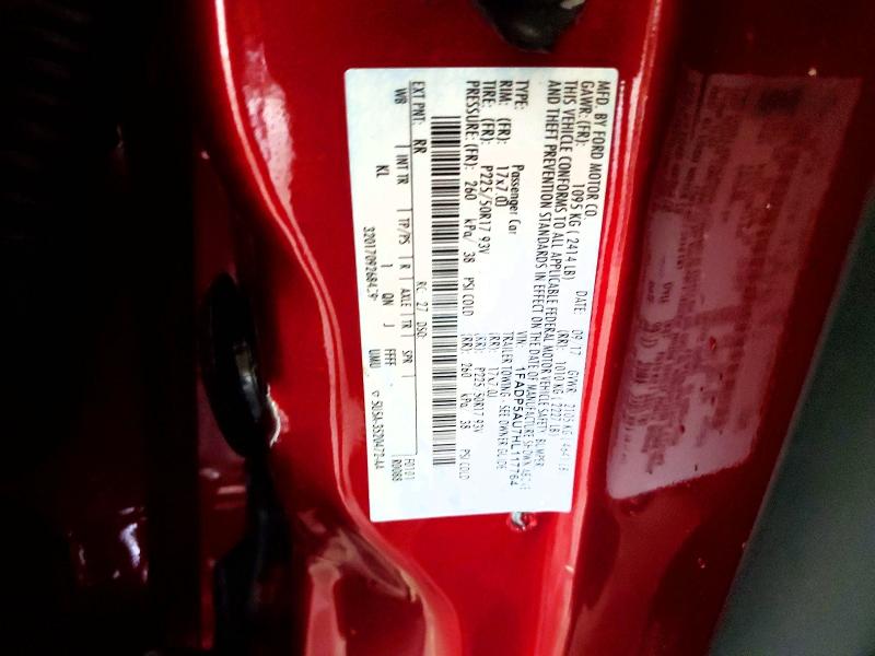 62004646 :رقم المزاد ، 1FADP5AU7HL117764 vin ، 2017 Ford C-max مزاد بيع