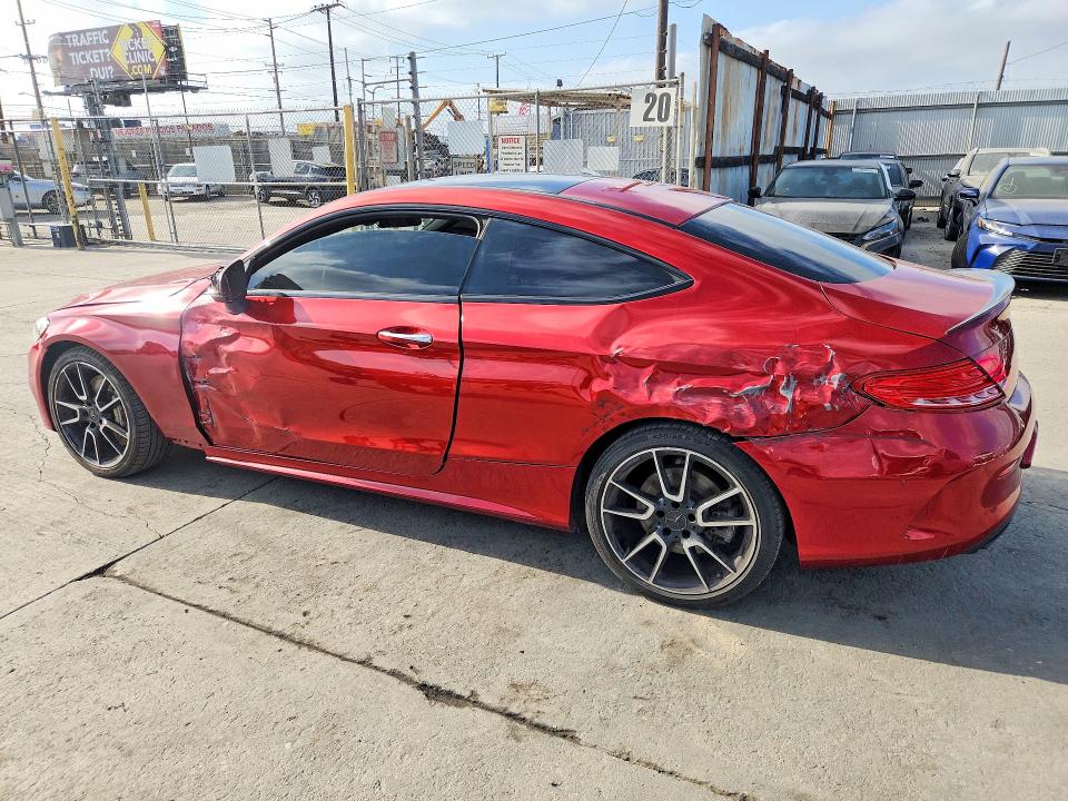 2018 Mercedes-benz C მანქანა იყიდება აუქციონზე, vin: WDDWJ6EB8JF671327, აუქციონის ნომერი: 61593286