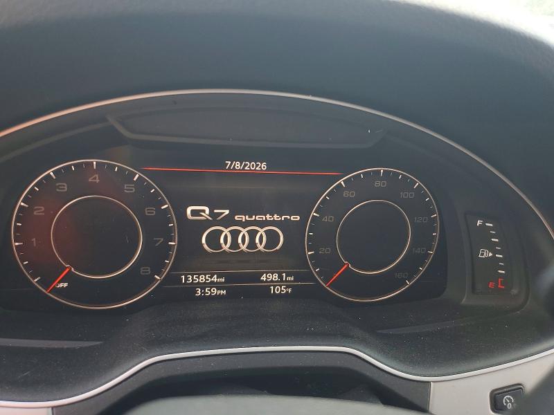 2017 Audi Q7 მანქანა იყიდება აუქციონზე, vin: WA1LHAF70HD037550, აუქციონის ნომერი: 59584896