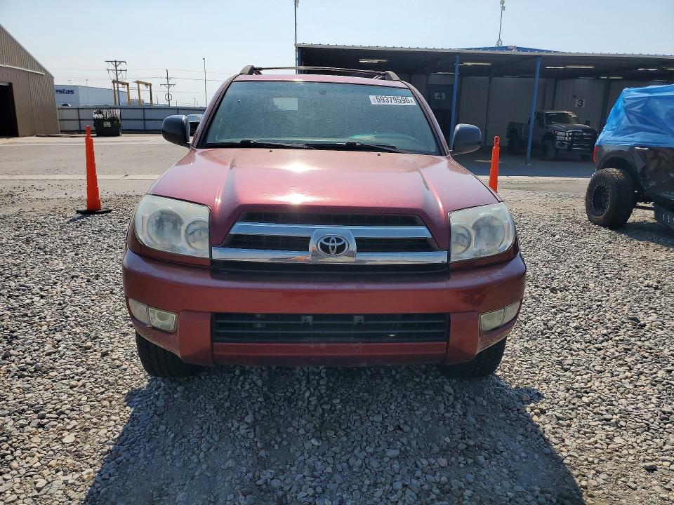 Aukcja sprzedaży 2005 Toyota 4runner, vin: JTEBU14R858041394, numer aukcji: 59379596