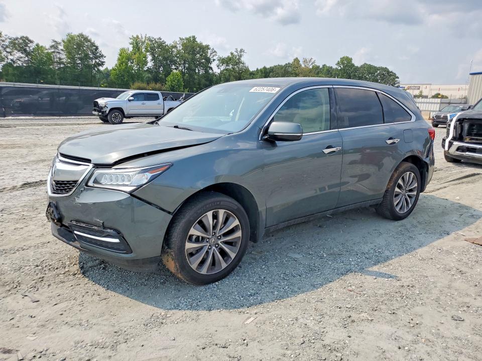 2014 Acura Mdx მანქანა იყიდება აუქციონზე, vin: 5FRYD4H40EB048370, აუქციონის ნომერი: 62257406