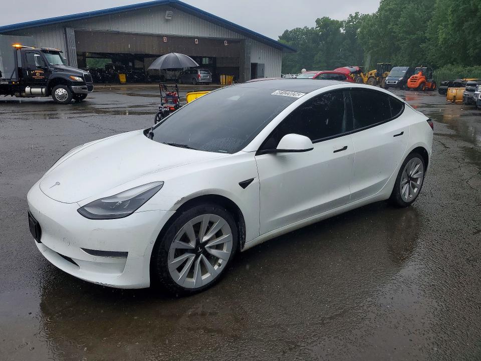 Продажа на аукционе авто 2022 Tesla Model 3, vin: 5YJ3E1EA3NF371152, номер лота: 60122026
