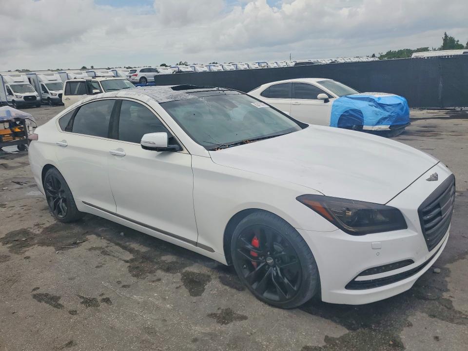 Продажа на аукционе авто 2017 Genesis G80, vin: KMHGN4JE9HU207164, номер лота: 62412876