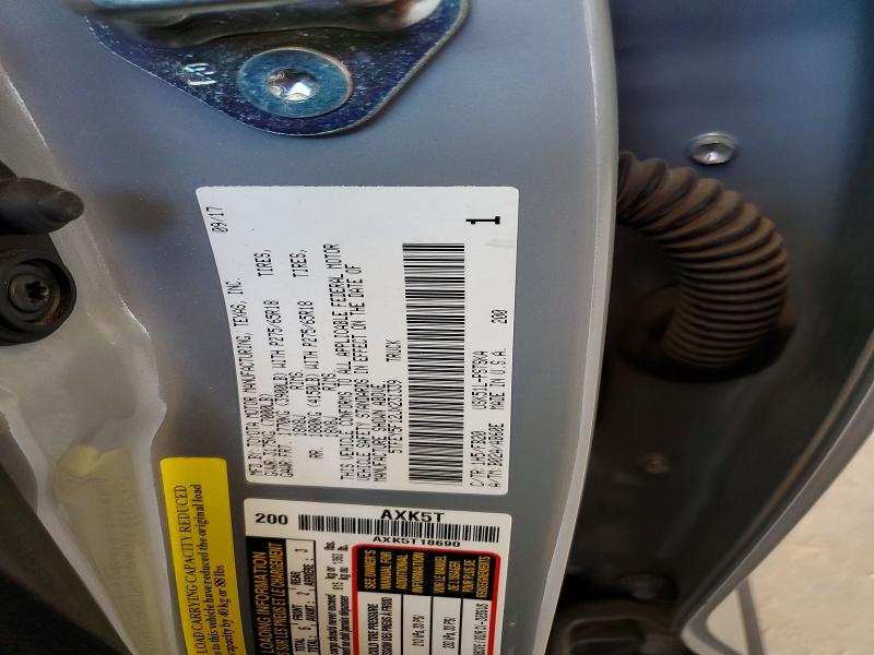 59685936 :رقم المزاد ، 5TFEY5F12JX231339 vin ، 2018 Toyota Tundra مزاد بيع