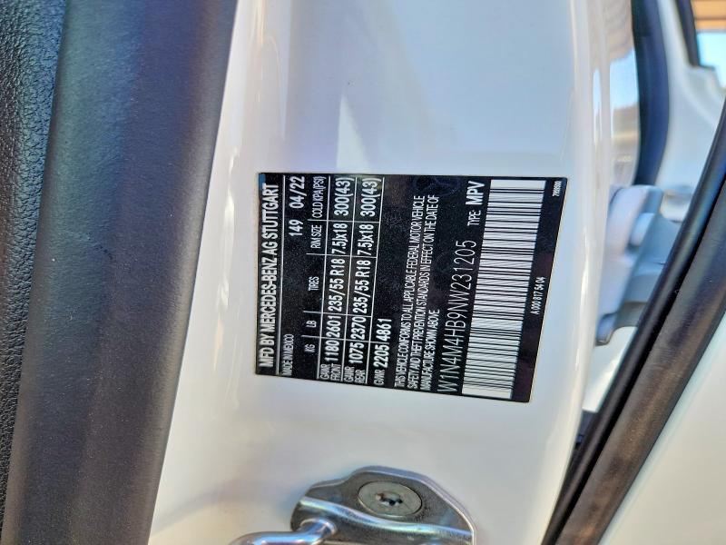Продажа на аукционе авто 2022 Mercedes-benz Glb, vin: W1N4M4HB9NW231205, номер лота: 59606506