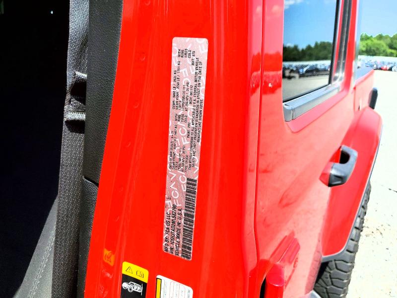 Aukcja sprzedaży 2021 Jeep Gladiator, vin: 1C6HJTAG2ML582790, numer aukcji: 62536556