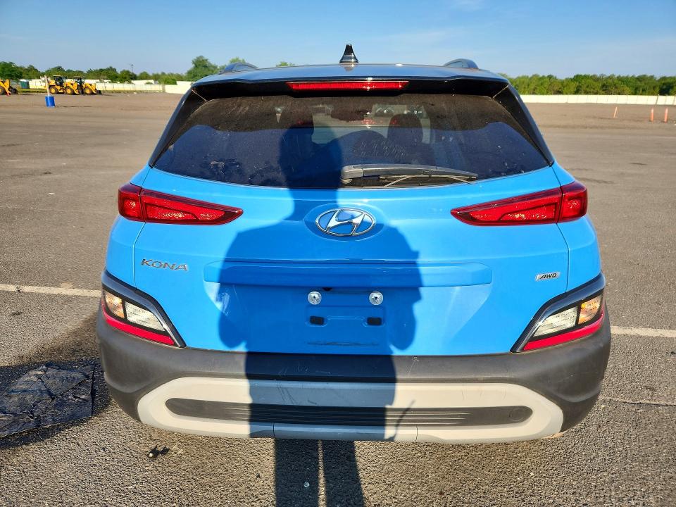 2022 Hyundai Kona მანქანა იყიდება აუქციონზე, vin: KM8K6CAB0NU894120, აუქციონის ნომერი: 60740996
