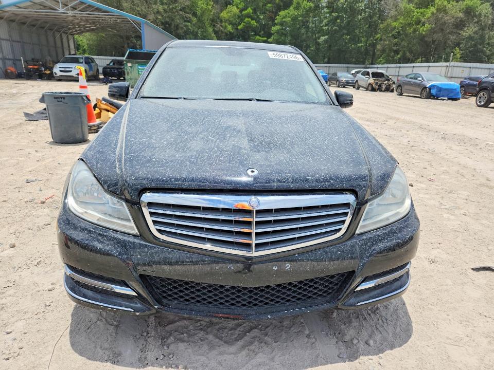 2012 Mercedes-benz C მანქანა იყიდება აუქციონზე, vin: WDDGF8BB4CR191678, აუქციონის ნომერი: 59872496