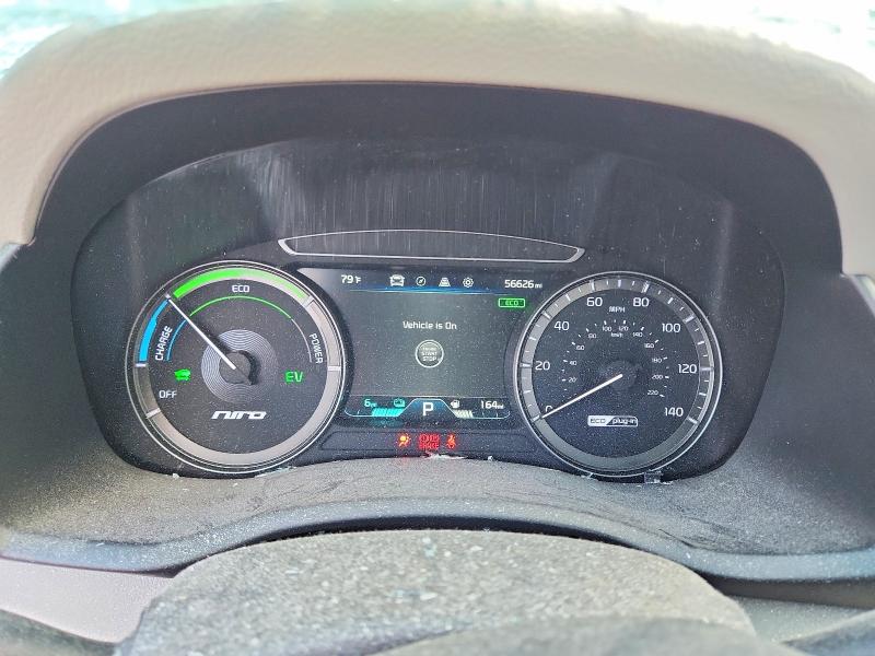 62952046 :رقم المزاد ، KNDCC3LD4K5334705 vin ، 2019 Kia Niro مزاد بيع
