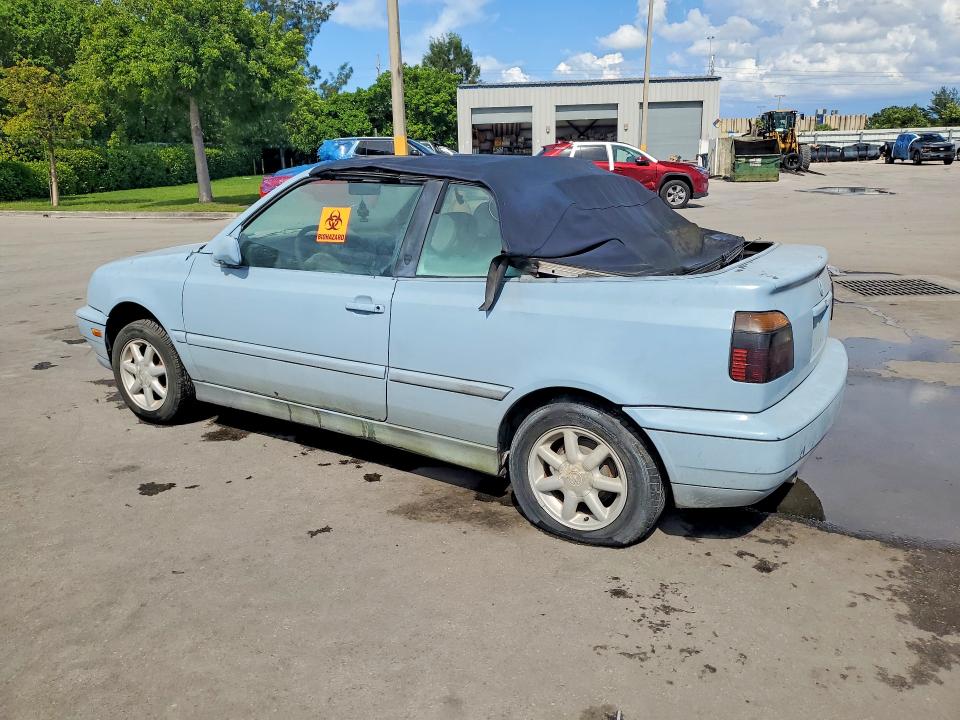 1997 Volkswagen Cabrio მანქანა იყიდება აუქციონზე, vin: 3VWBA81EXVM804256, აუქციონის ნომერი: 62944516