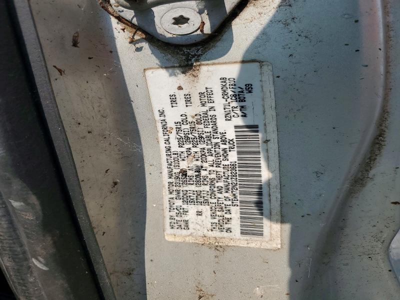 2001 Toyota Tacoma მანქანა იყიდება აუქციონზე, vin: 5TEWM72N21Z823661, აუქციონის ნომერი: 63163056