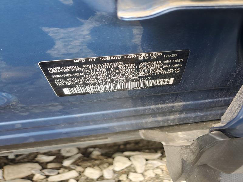 60113426 :رقم المزاد ، JF2SKAUC6MH475027 vin ، 2021 Subaru Forester مزاد بيع