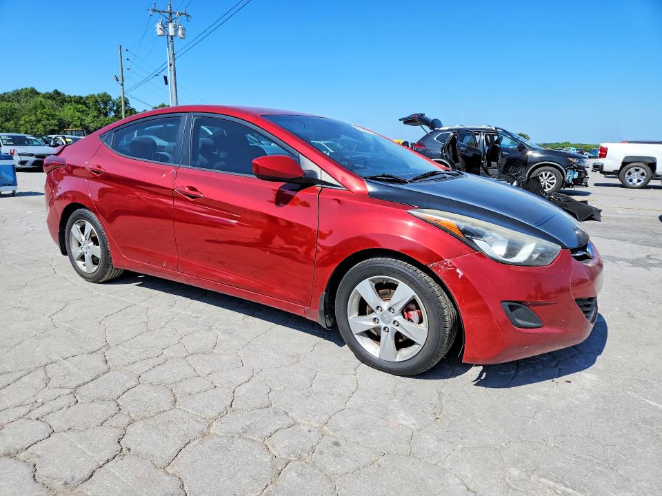62883706 :رقم المزاد ، 5NPDH4AE2EH534400 vin ، 2014 Hyundai Elantra مزاد بيع