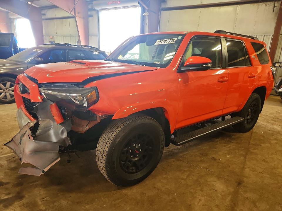 2024 Toyota 4runner მანქანა იყიდება აუქციონზე, vin: JTERU5JR4R6244827, აუქციონის ნომერი: 61107996