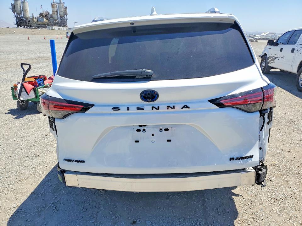 60695576 :رقم المزاد ، 5TDESKFC4SS200487 vin ، 2025 Toyota Sienna مزاد بيع