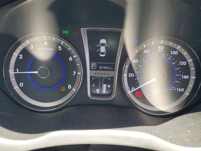60262666 :رقم المزاد ، KMHFH4JG0DA202273 vin ، 2013 Hyundai Azera مزاد بيع