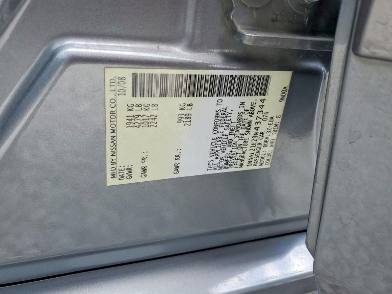 60767426 :رقم المزاد ، 1N4AL21E29N437344 vin ، 2009 Nissan Altima مزاد بيع