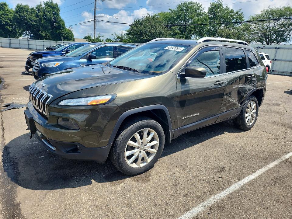 62941266 :رقم المزاد ، 1C4PJMDSXEW269268 vin ، 2014 Jeep Cherokee مزاد بيع
