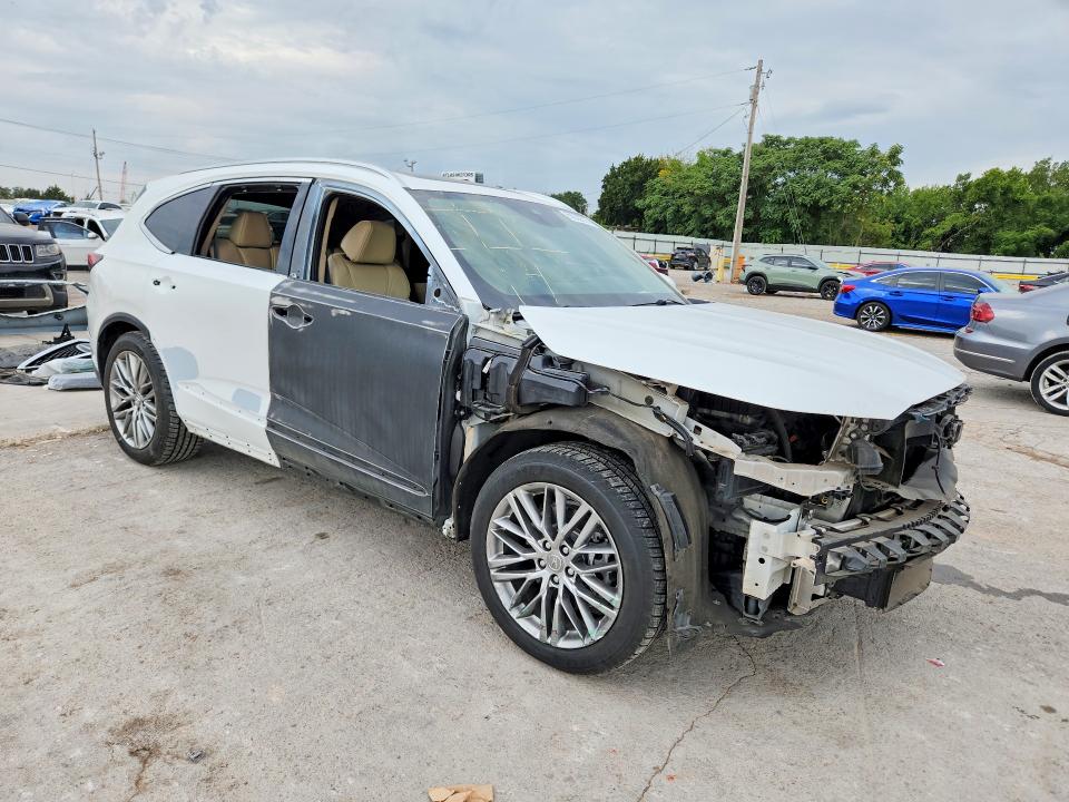 63030576 :رقم المزاد ، 5J8YE1H88NL011985 vin ، 2022 Acura Mdx مزاد بيع