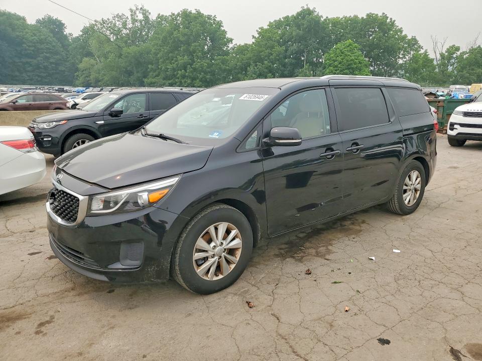 2016 Kia Sedona მანქანა იყიდება აუქციონზე, vin: KNDMB5C17G6171381, აუქციონის ნომერი: 61026946