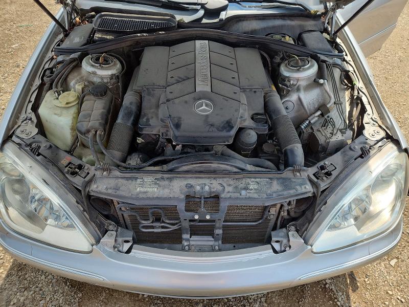2000 Mercedes-benz S მანქანა იყიდება აუქციონზე, vin: WDBNG75J7YA106400, აუქციონის ნომერი: 61698426