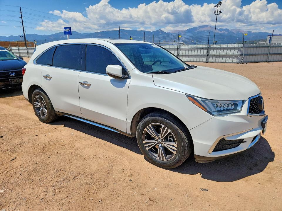 61082736 :رقم المزاد ، 5J8YD4H30JL013605 vin ، 2018 Acura Mdx مزاد بيع