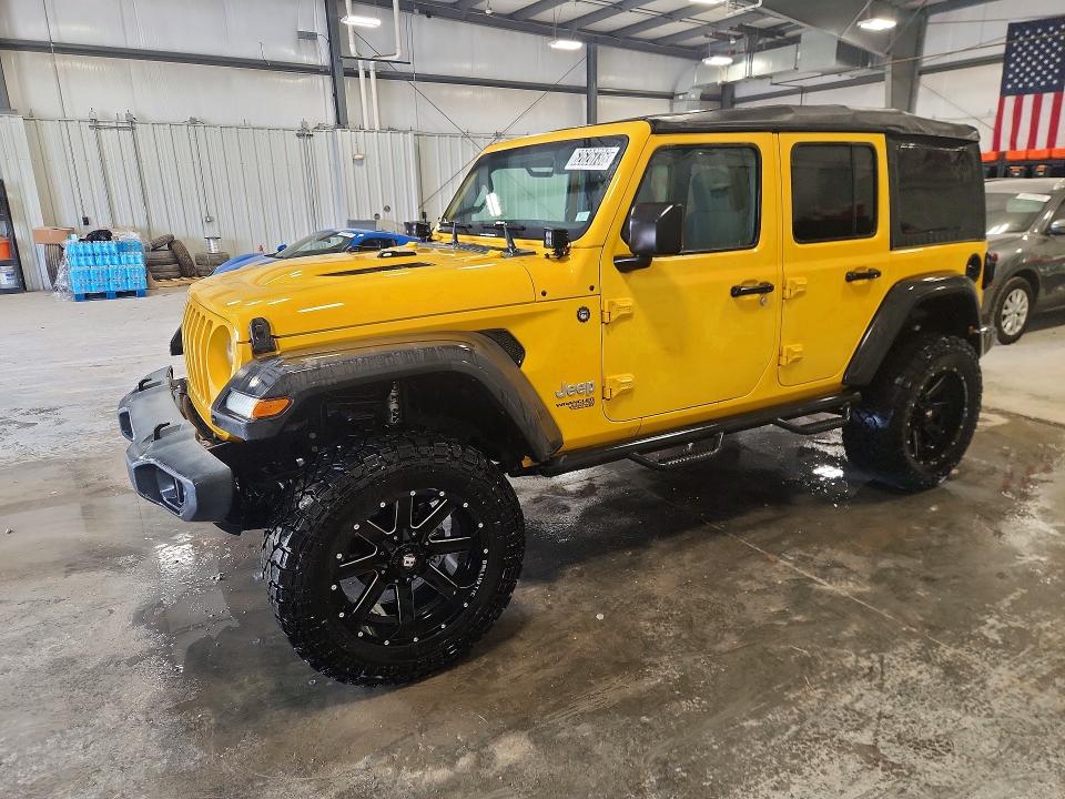 Продажа на аукционе авто 2019 Jeep Wrangler Unlimited, vin: 1C4HJXDG0KW637289, номер лота: 62626736