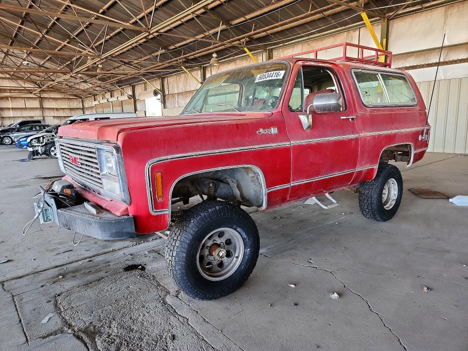 60534416 :رقم المزاد ، TKL18AF505761 vin ، 1980 Gmc Jimmy مزاد بيع